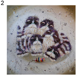 Cute Cat Kitten 5D DIY Embroidery Diamond Painting Home Wall Decor Hand Craft
