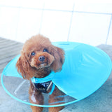 Dog Funny Round rain coat Pet raincoat hooded waterproof round dish Costumes for small dog , FZC002