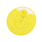 Dog Funny Round rain coat Pet raincoat hooded waterproof round dish Costumes for small dog , FZC002