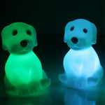 Lovely Dog Colorful Night Light Kids Bedside Lamp Home Bedroom Desktop Decor