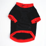 Fashion Letters Pattern Soft Breathable Pet Dog Puppy Cat Outfit T-shirt Costume