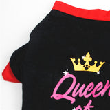 Fashion Letters Pattern Soft Breathable Pet Dog Puppy Cat Outfit T-shirt Costume