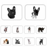 Home Decor Dog Print Bathroom Kitchen Anti-Slip Floor Mat Soft Square Carpet Rug