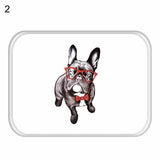 Home Decor Dog Print Bathroom Kitchen Anti-Slip Floor Mat Soft Square Carpet Rug