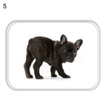 Home Decor Dog Print Bathroom Kitchen Anti-Slip Floor Mat Soft Square Carpet Rug