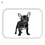 Home Decor Dog Print Bathroom Kitchen Anti-Slip Floor Mat Soft Square Carpet Rug