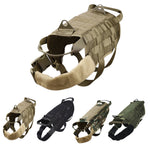 Outdoor Hunting Tactical Military Training Dog Harness Clothes Nylon Pet Vests