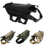 Outdoor Hunting Tactical Military Training Dog Harness Clothes Nylon Pet Vests
