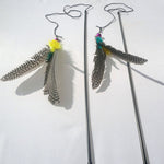 Great Kitten Play Interactive Fun Toy Cat Teaser Wand Feather Pendant + Bell