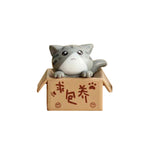 Lovely Box Cartoon Cat Miniature Landscape Decor Bonsai Resin Crafts Ornament