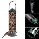 Hanging Wild Bird Feeder Seed Container Hanger Garden Outdoor Feeding Tool