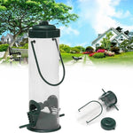 Hanging Wild Bird Feeder Seed Container Hanger Garden Outdoor Feeding Tool