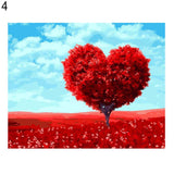 Colorful Animals Cat Swan Butterfly DIY Oil Painting By Numbers Wall Art Decor