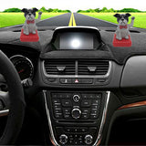 Solar Power Dancing Dog Shape Car Dashboard Interior Ornament Home Decoration