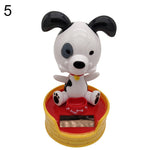 Solar Power Dancing Dog Shape Car Dashboard Interior Ornament Home Decoration