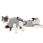Cat Recovery Suit for Sterilization Care Wipe Medicine Prevent Lick