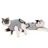 Cat Recovery Suit for Sterilization Care Wipe Medicine Prevent Lick