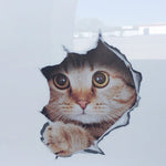 Funny 3D Peeking Cat Car-Styling Vehicle Body Scratch Decals Sticker Decoration
