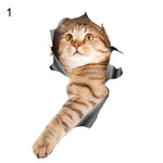 Funny 3D Peeking Cat Car-Styling Vehicle Body Scratch Decals Sticker Decoration