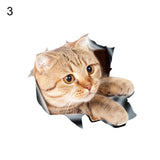 Funny 3D Peeking Cat Car-Styling Vehicle Body Scratch Decals Sticker Decoration