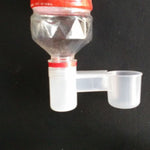 Practical Plastic Water Drinker Cup Feeder Drinking Bowl for Bird Pigeons Parrot