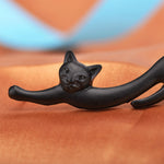 1Pc Fashion Women Cartoon Cat Earrings Piercing Ear Cuff Wraps Party Jewelry