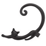 1Pc Fashion Women Cartoon Cat Earrings Piercing Ear Cuff Wraps Party Jewelry