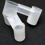 Practical Plastic Water Drinker Cup Feeder Drinking Bowl for Bird Pigeons Parrot