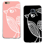 Concise Bird Streak Phone Case Cover for iPhone 5 6 6S 7 Plus Samsung Galaxy S5
